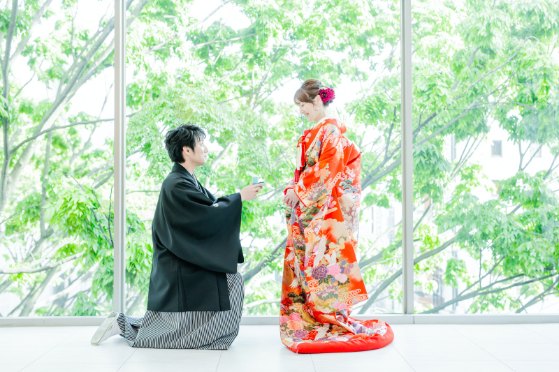 プロポーズシーン