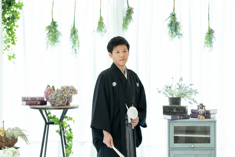 ご新郎様ソロショット