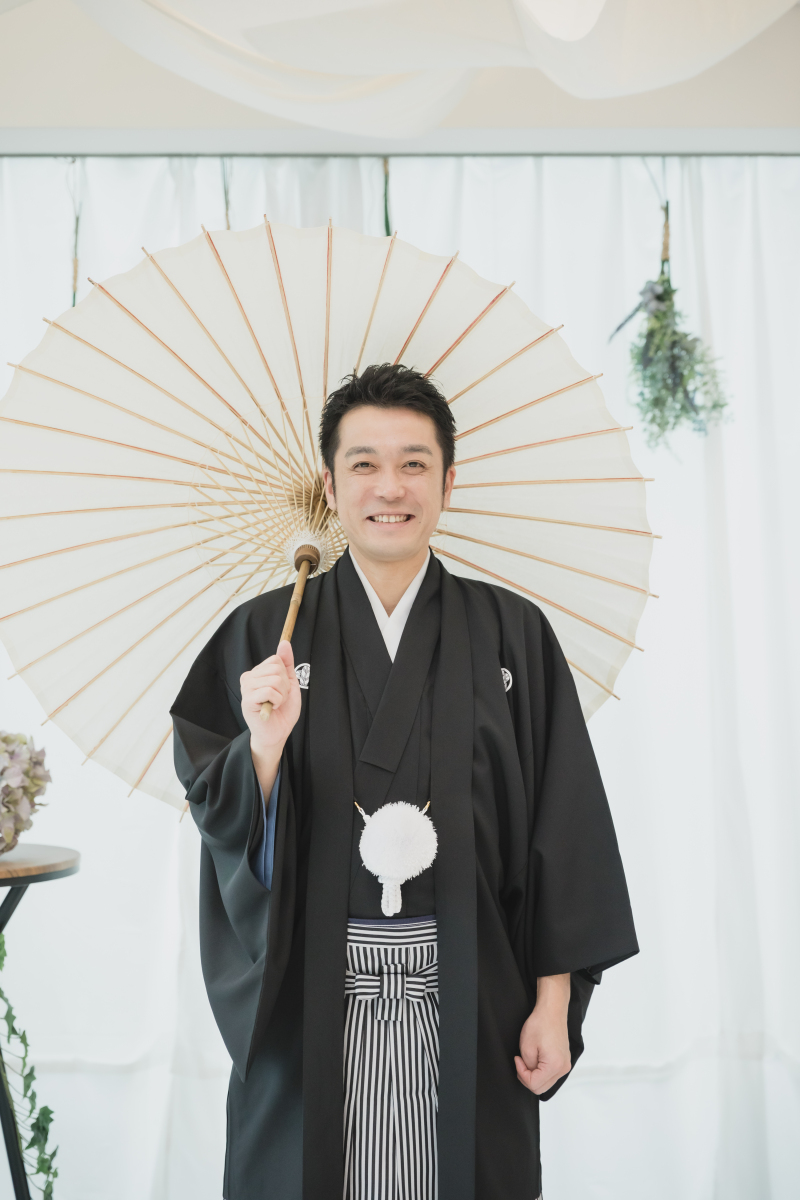 ご新郎様ソロショット