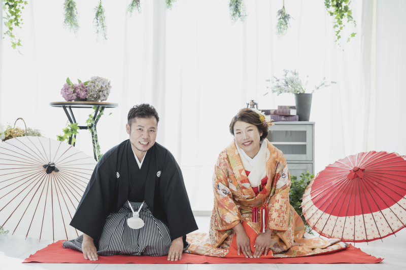 和装 スタジオ撮影