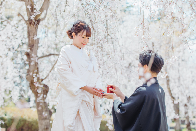 プロポーズシーン