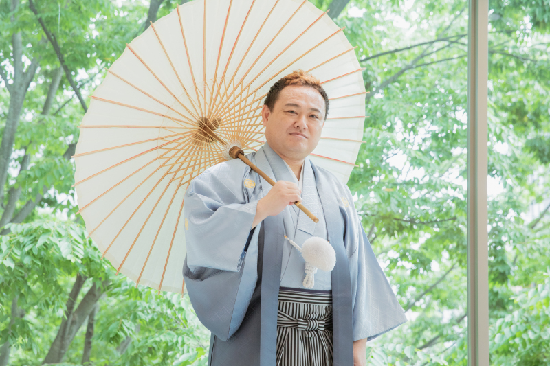 ご新郎様ソロショット