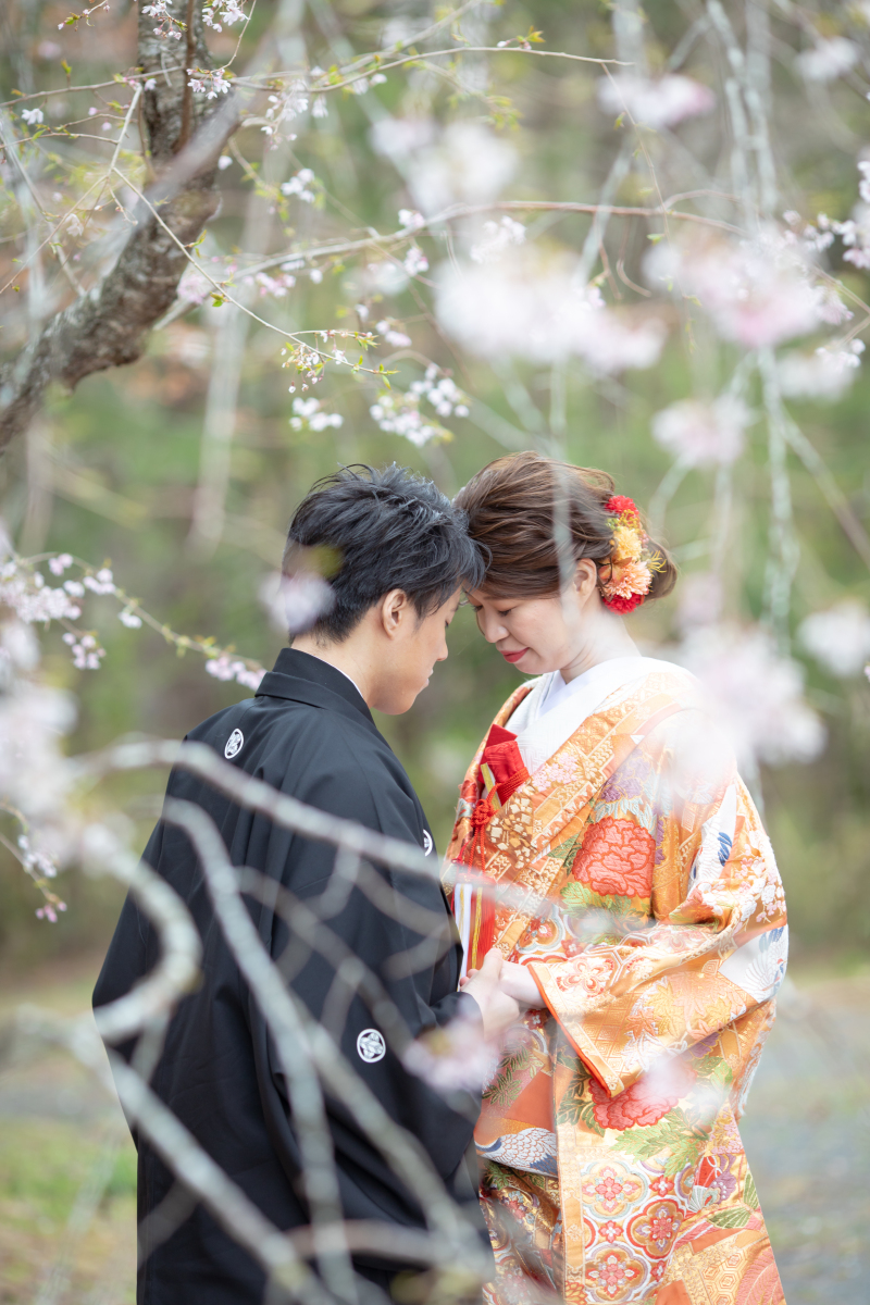 おでこをこっつんこ