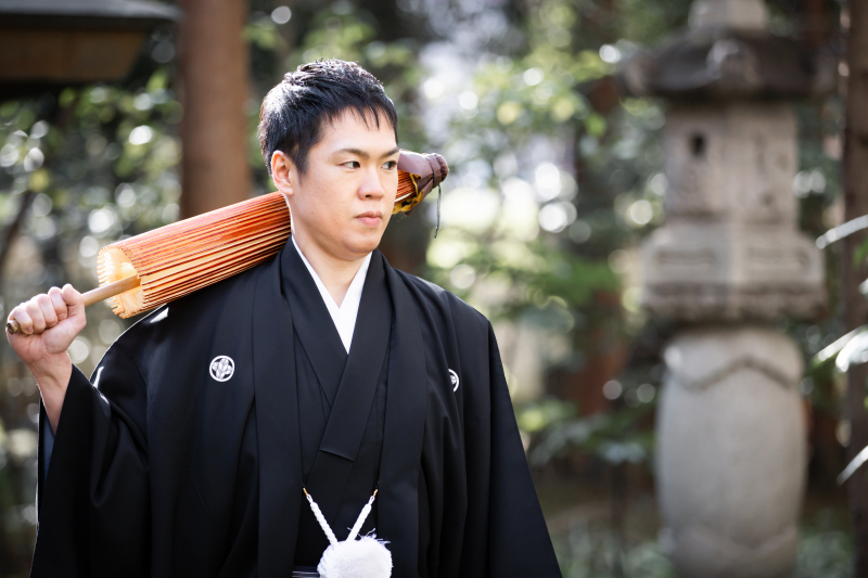 ご新郎様ソロショット