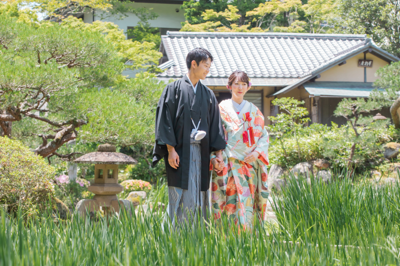 お散歩しながら