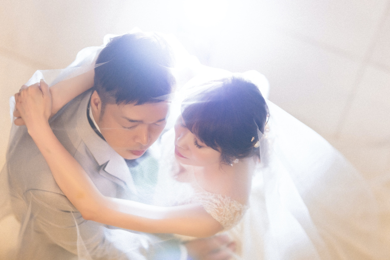 身を寄せ合って♡