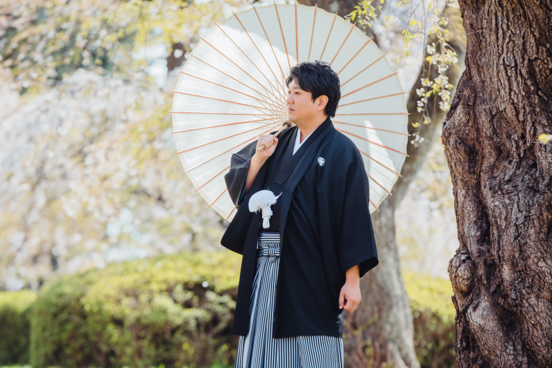 ご新郎様ソロショット