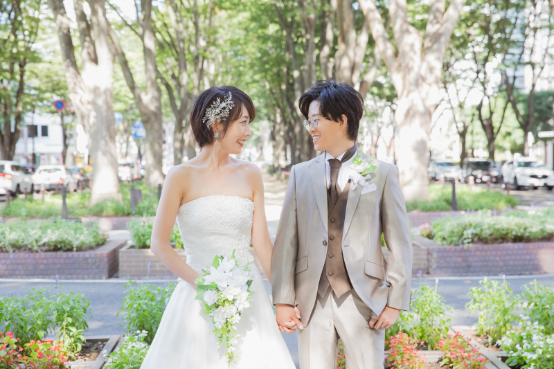 見つめ合うお二人