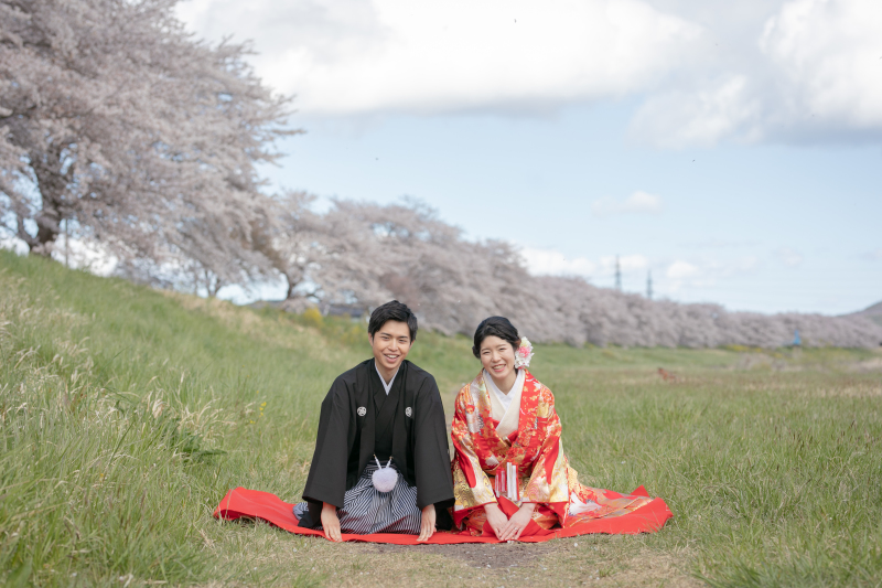 お座りショット