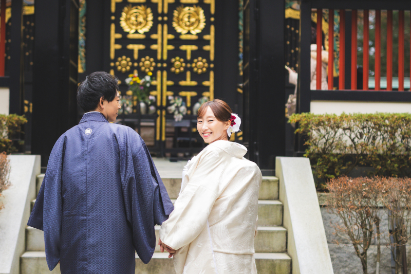 新婦様の振り向きショット♡