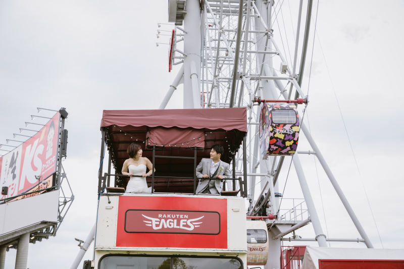 見つめ合うお二人