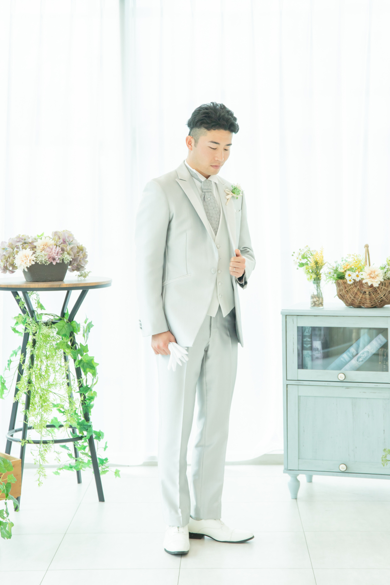 ご新郎様ソロショット