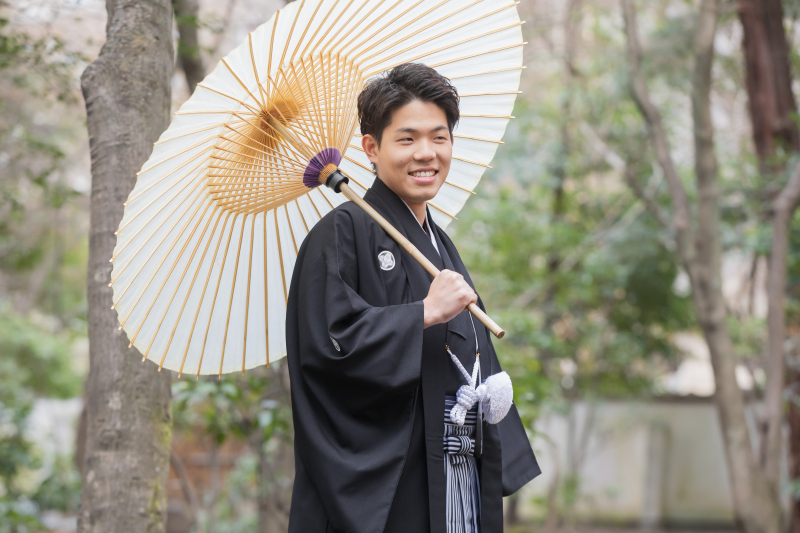 ご新郎様ソロショット