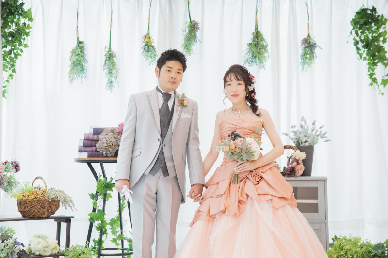 カラードレスも！