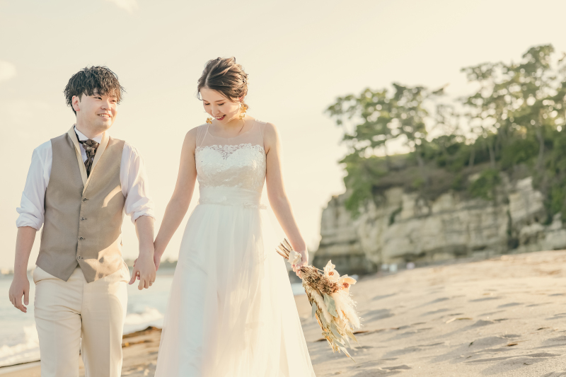 自然な二人を引き出して