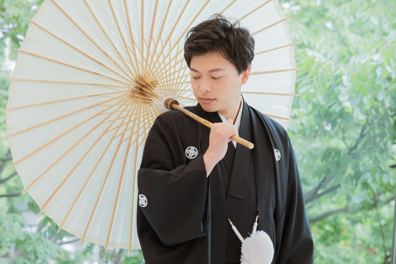 ご新郎様ソロショット