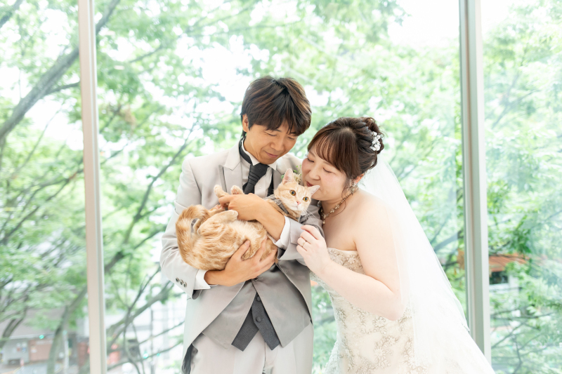 大好きな愛猫と一緒に♡