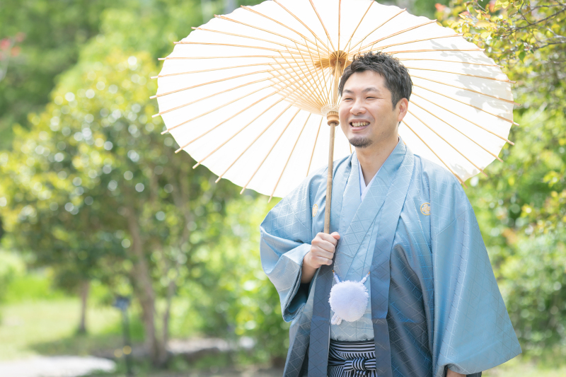 ご新郎様ソロショット