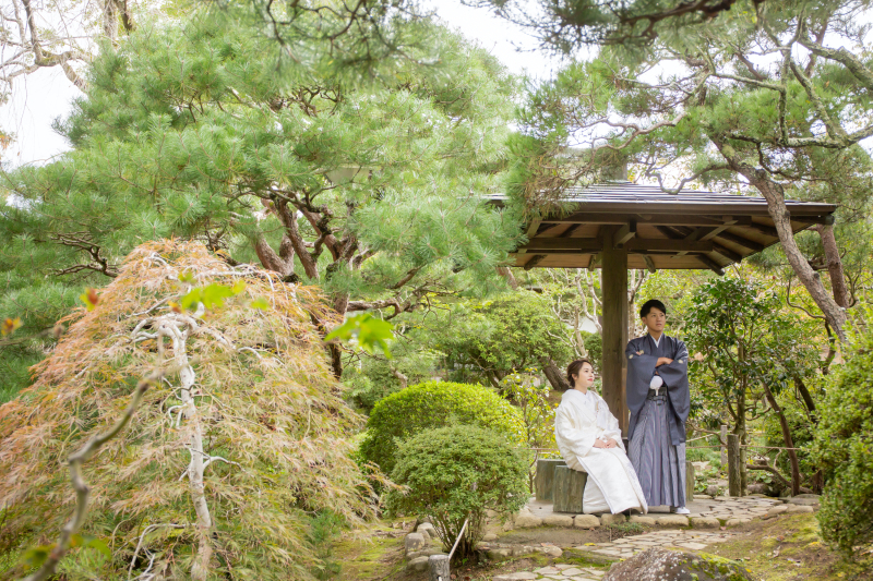 自然に囲まれて