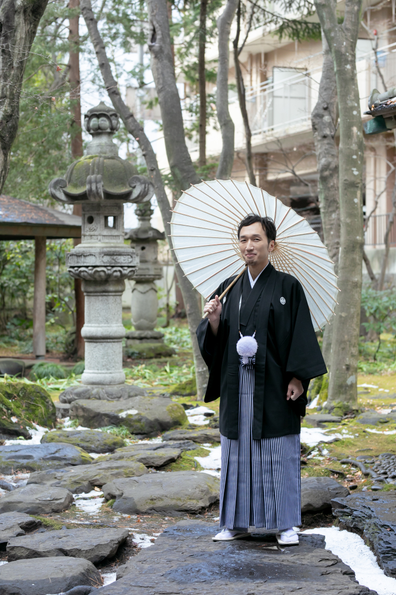 ご新郎様ソロショット