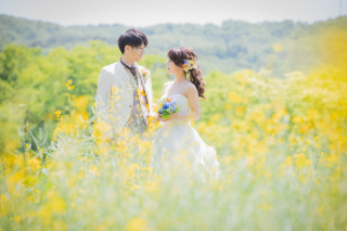 洋装ロケーション撮影