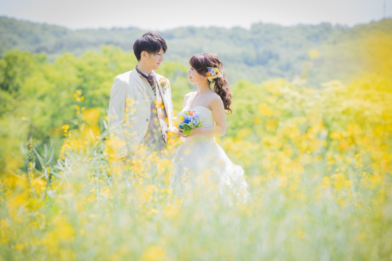 洋装ロケーション撮影