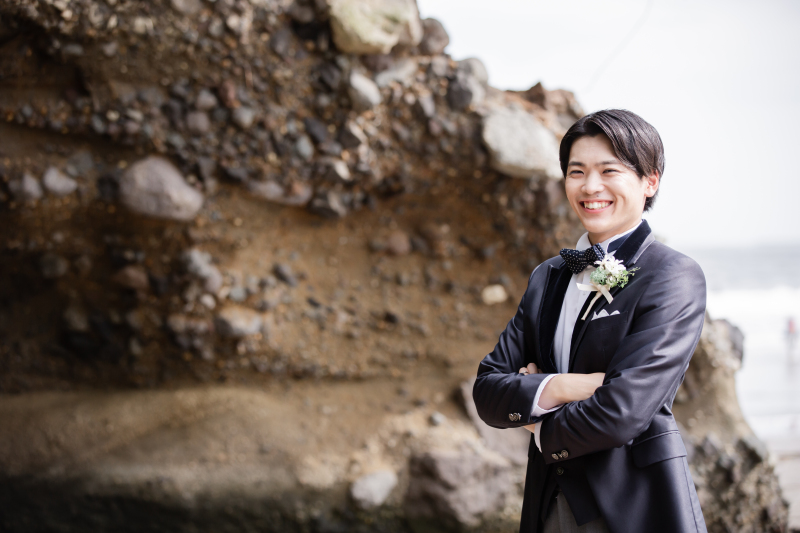 ご新郎様ソロショット