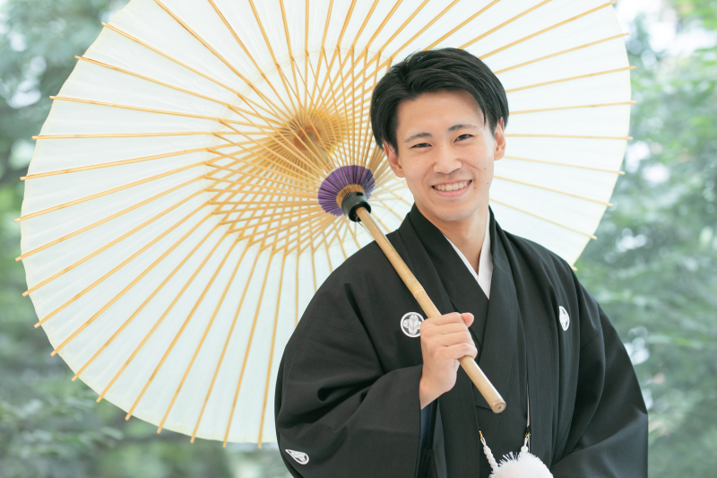 ご新郎様ソロショット