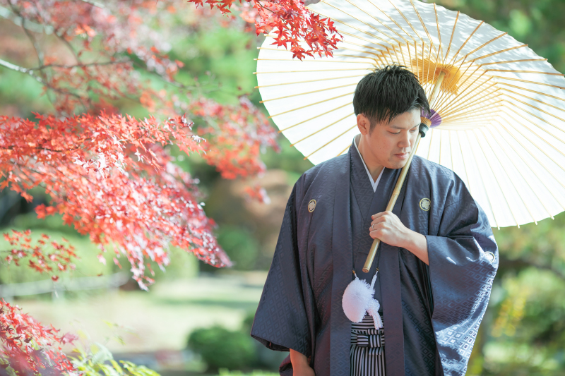 ご新郎様ソロショット