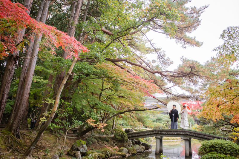 広大な自然とお二人