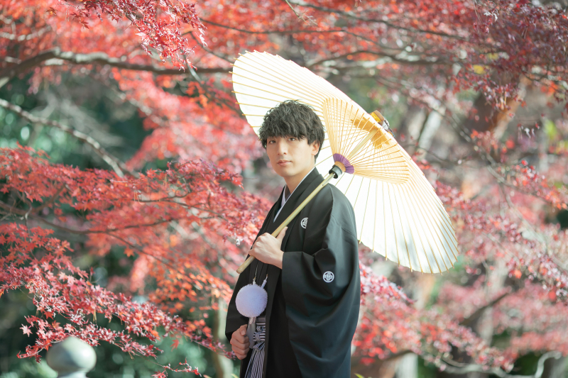 後新郎様ソロショット！