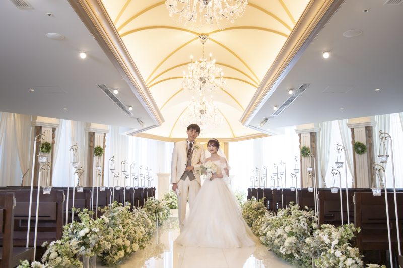 チャペル撮影スタート!