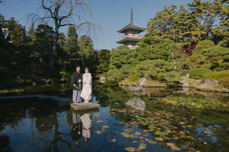 和装ならではのロケーション