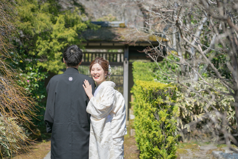 ご新婦様の最高な笑顔より撮影START!