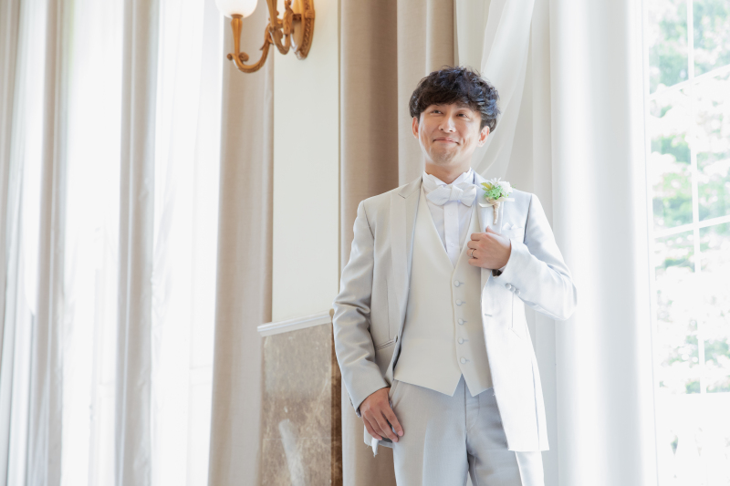 ご新郎様ソロショット