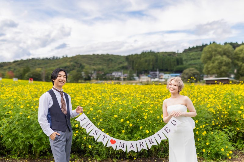 「JUST♡MARRIED」持ち込みアイテムを!