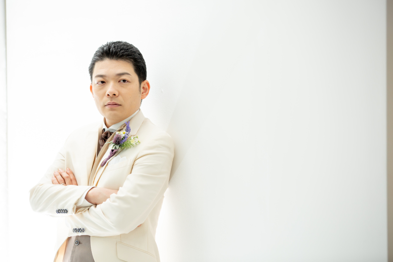 ご新郎様ソロショット