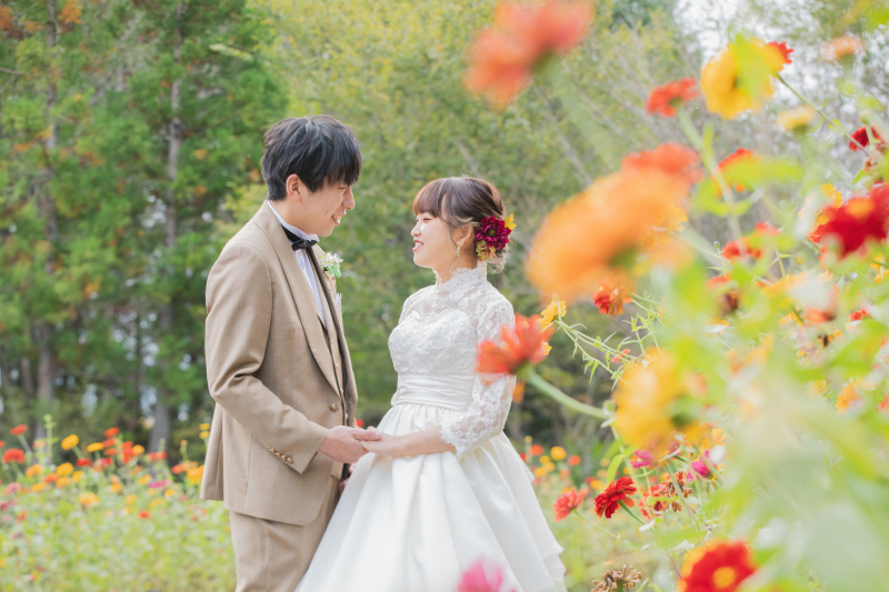 見つめ合うお二人