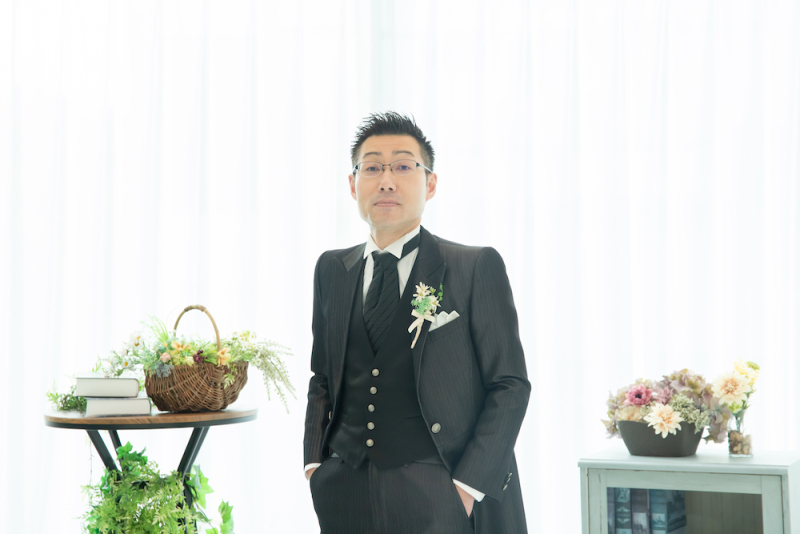 ご新郎様 ソロショット♪