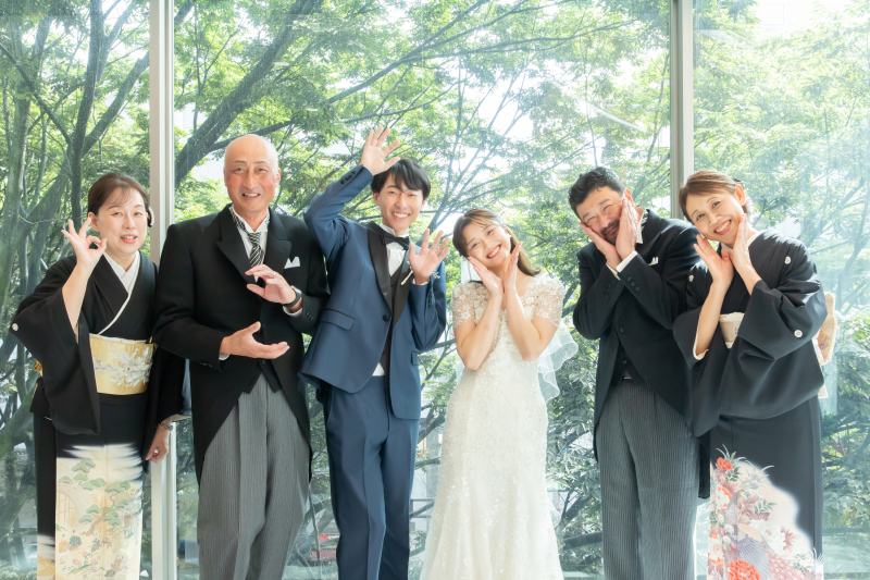 ご両親のみなさまと、かわいらしく！