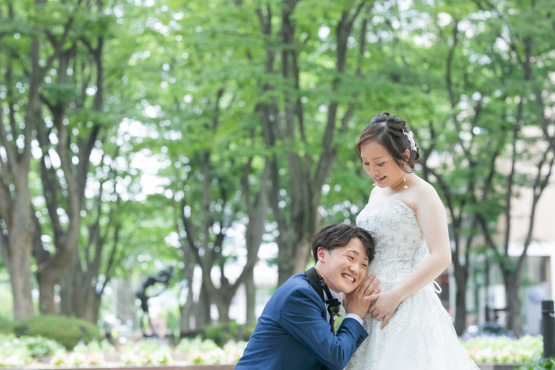 洋装　ロケーション撮影