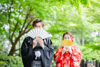 和装＆洋装　ロケーション撮影