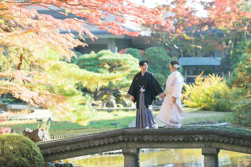 手繋ぎショット