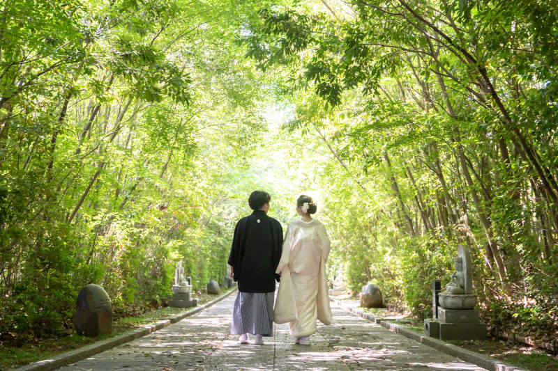 自然に囲まれたスポット