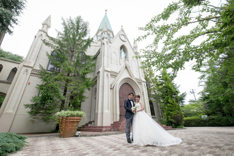 外でのお写真も