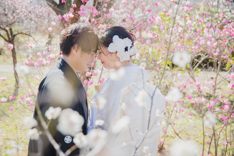 おでこを合わせて♡