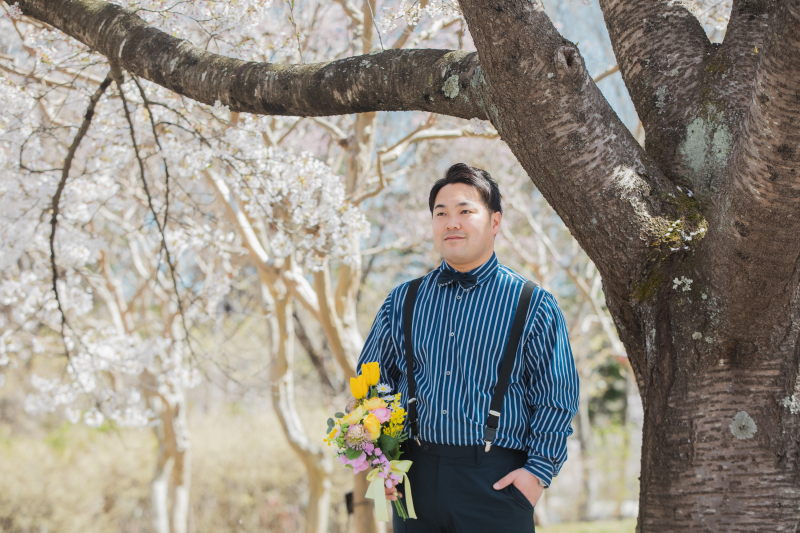 ご新郎様ソロショット