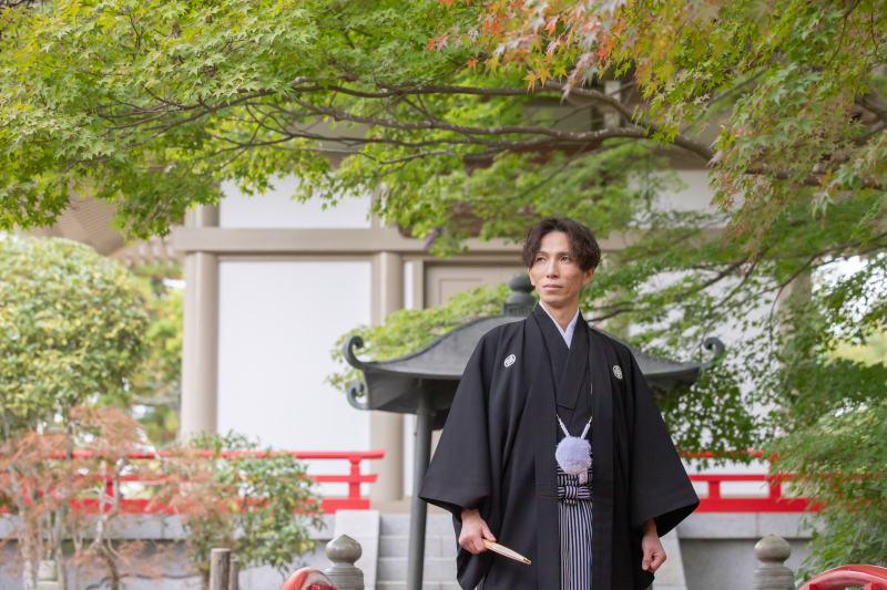 ご新郎様ソロショット