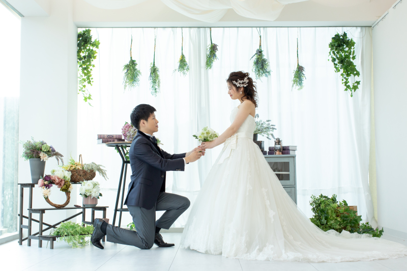 プロポーズシーン