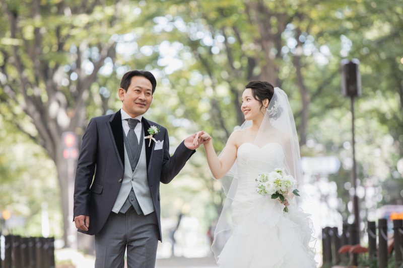 洋装　ロケーション